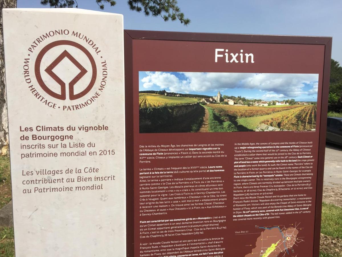 Les Hauts de Fixin, 50m2 avec extérieur sur la Route des Grands Crus, Dijon Sud Exterior foto