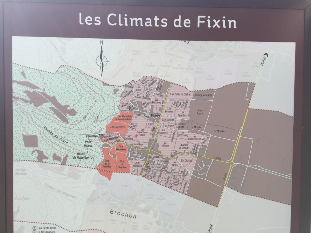 Les Hauts de Fixin, 50m2 avec extérieur sur la Route des Grands Crus, Dijon Sud Exterior foto